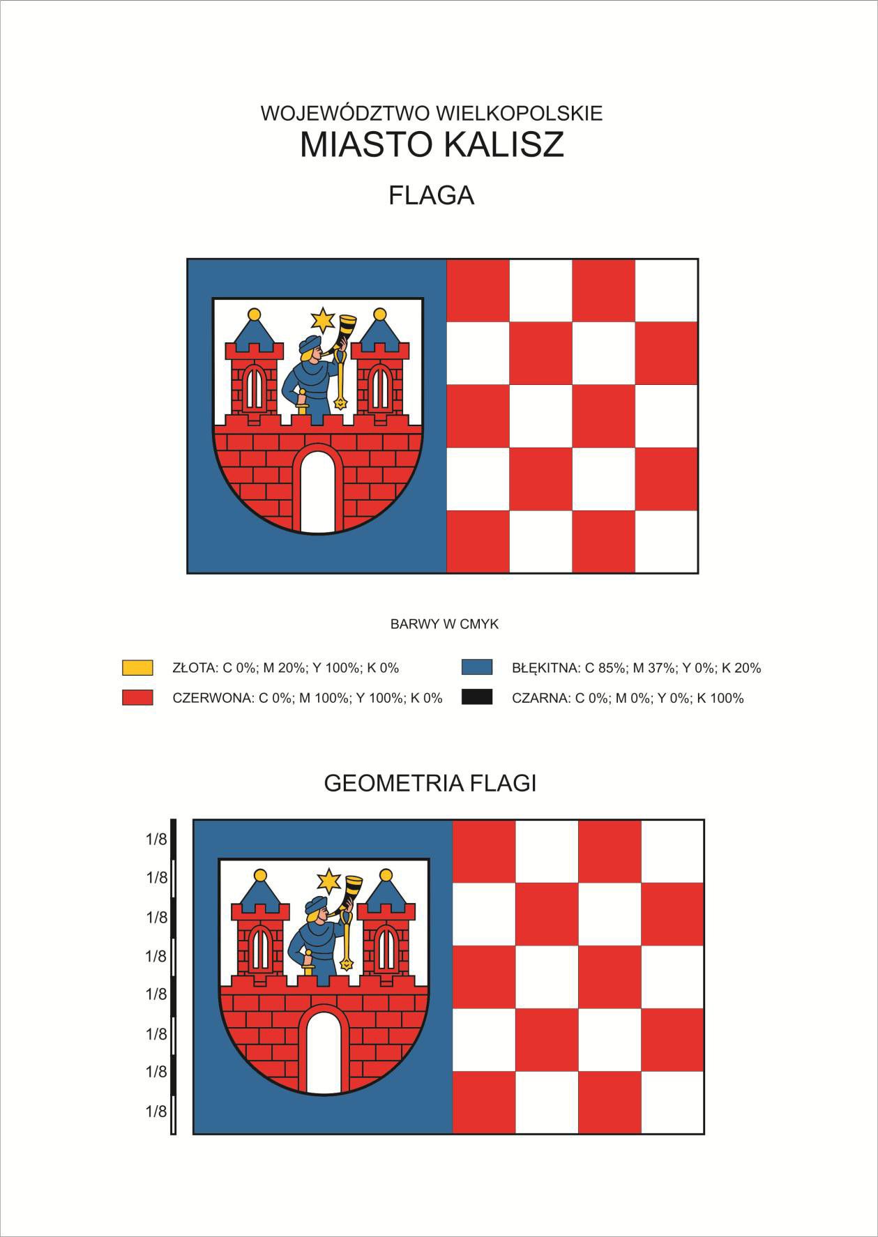 Flaga Kalisza