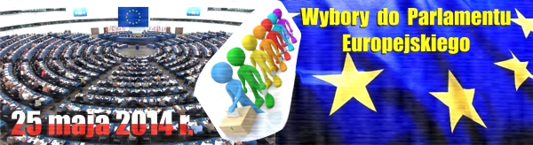 Baner wybory 2014 do Parlamentu Europejskiego